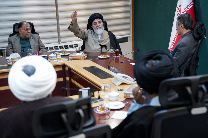 دیدار تولیت مسجد مقدس جمکران با رئیس ستاد اجرایی فرمان امام