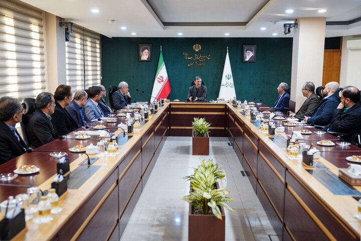 جلسه بررسی عملکرد معاونت حقوقی ستاد اجرایی فرمان امام