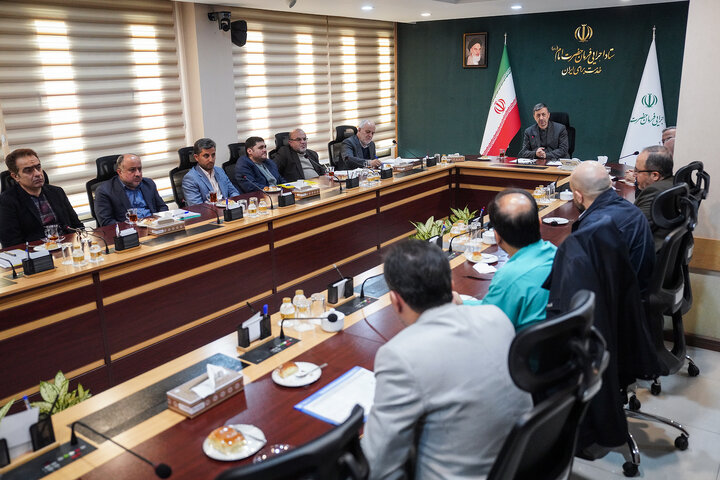 جلسه بررسی عملکرد معاونت حقوقی ستاد اجرایی فرمان امام