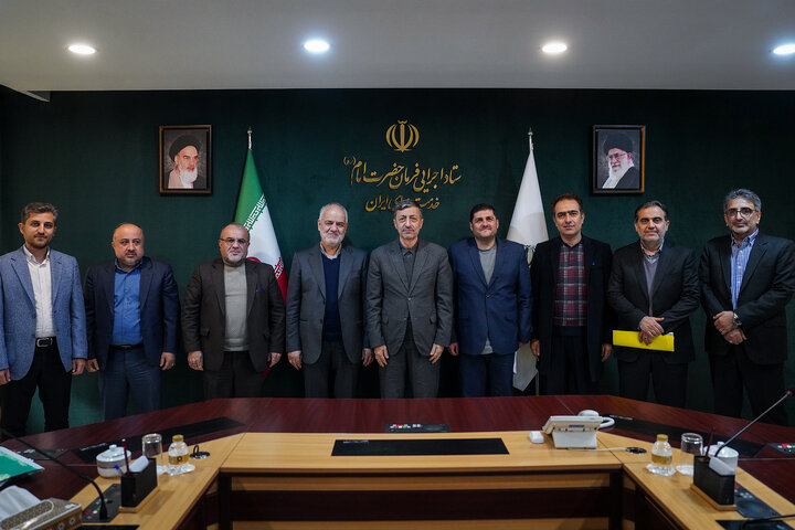 جلسه بررسی عملکرد معاونت حقوقی ستاد اجرایی فرمان امام