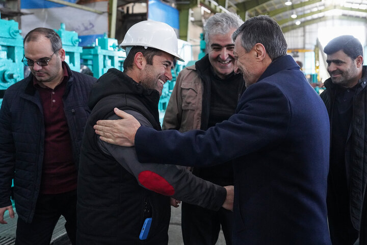 بازدید فتاح از سپنتای مرند/ تولد دوباره کارخانه‌ای که با موشک‌‌های رژیم صهیونی تخریب شد