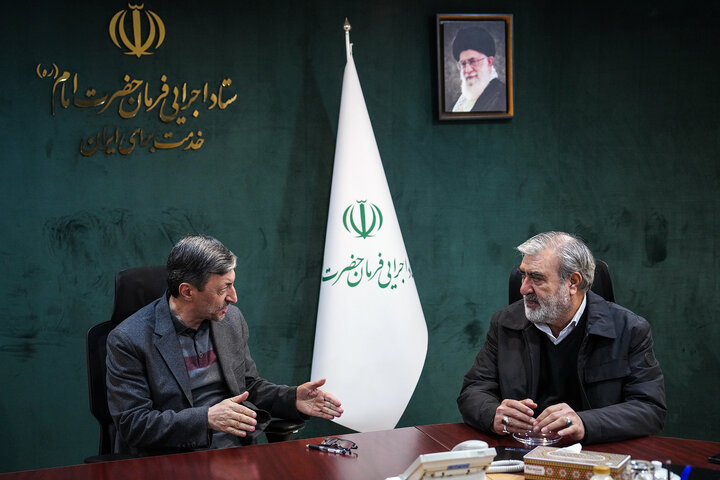 دیدار رئیس کمیسیون امنیت ملی مجلس با رئیس ستاد اجرایی فرمان امام