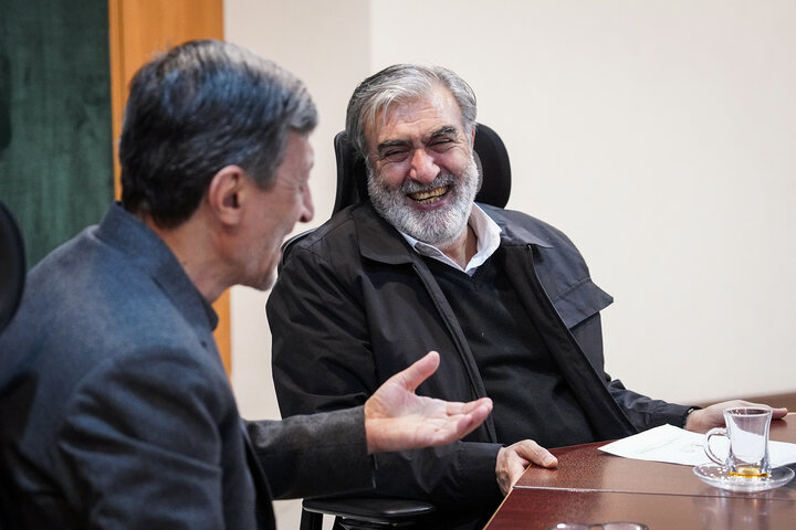 دیدار رئیس کمیسیون امنیت ملی مجلس با رئیس ستاد اجرایی فرمان امام