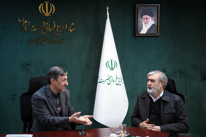 دیدار رئیس کمیسیون امنیت ملی مجلس با رئیس ستاد اجرایی فرمان امام