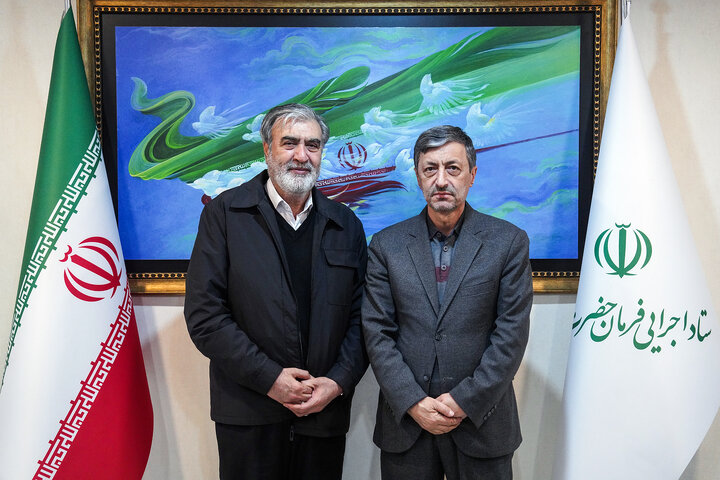 دیدار رئیس کمیسیون امنیت ملی مجلس با رئیس ستاد اجرایی فرمان امام