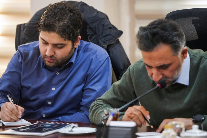 جلسه هیأت مدیره موسسه دانش بنیان برکت با حضور رئیس ستاد اجرایی فرمان امام