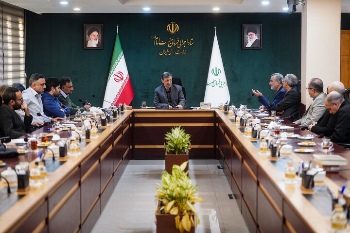 جلسه هیأت مدیره موسسه دانش بنیان برکت با حضور رئیس ستاد اجرایی فرمان امام