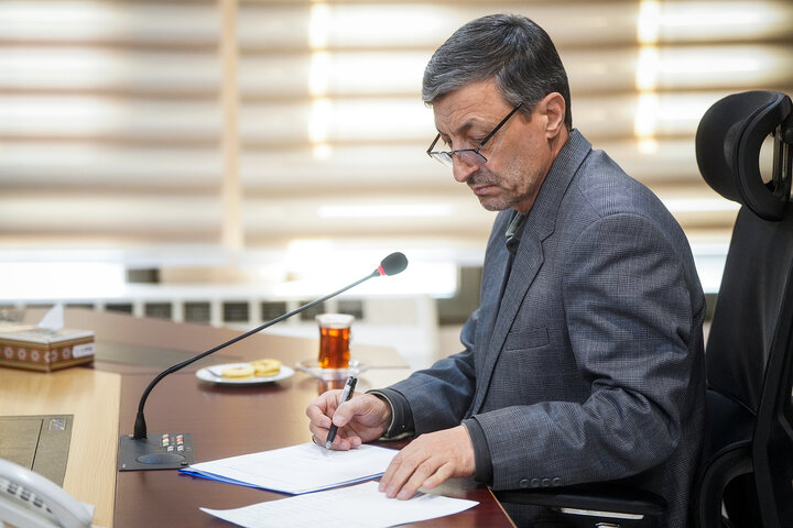 جلسه هیأت مدیره بنیاد برکت با رئیس ستاد اجرایی فرمان امام