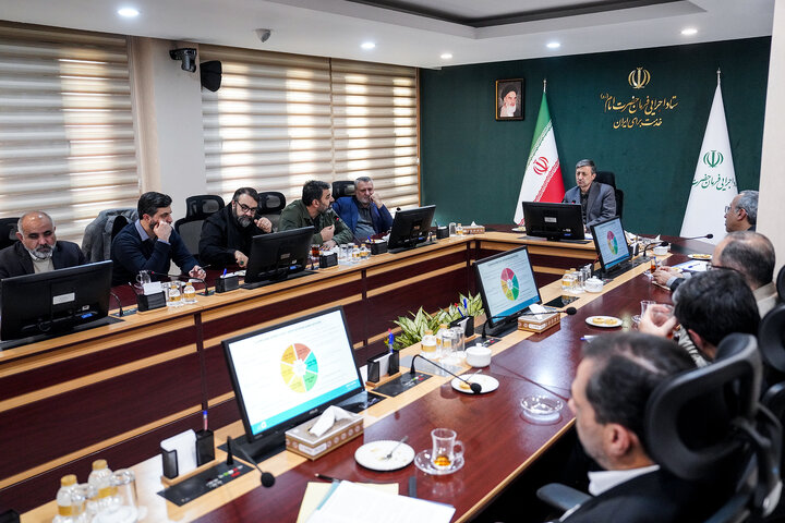 جلسه هیأت مدیره بنیاد برکت با رئیس ستاد اجرایی فرمان امام