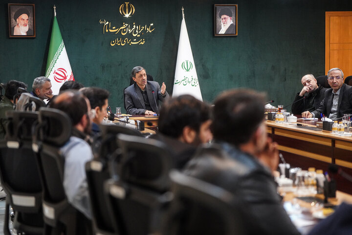 جلسه هیأت مدیره بنیاد برکت با رئیس ستاد اجرایی فرمان امام