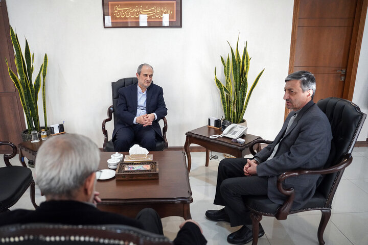 دیدار رئیس دانشگاه علم و صنعت با رئیس ستاد اجرایی فرمان امام