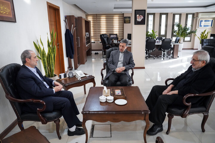 دیدار رئیس دانشگاه علم و صنعت با رئیس ستاد اجرایی فرمان امام