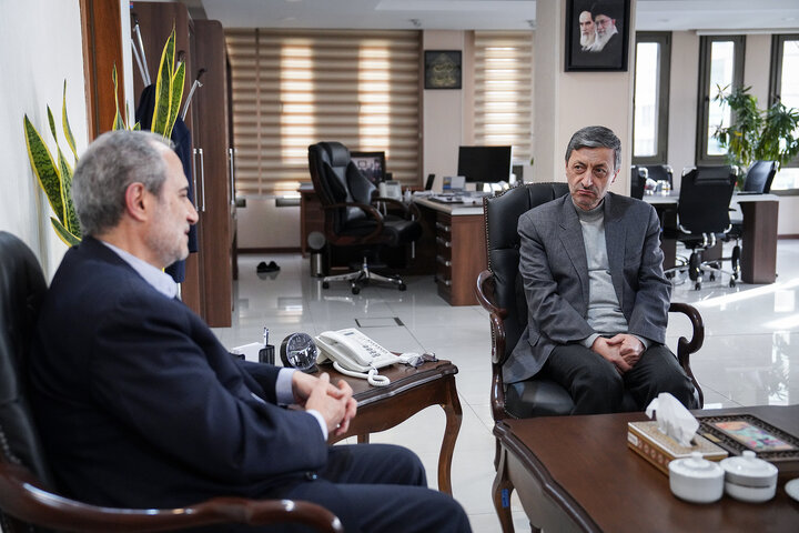 دیدار رئیس دانشگاه علم و صنعت با رئیس ستاد اجرایی فرمان امام