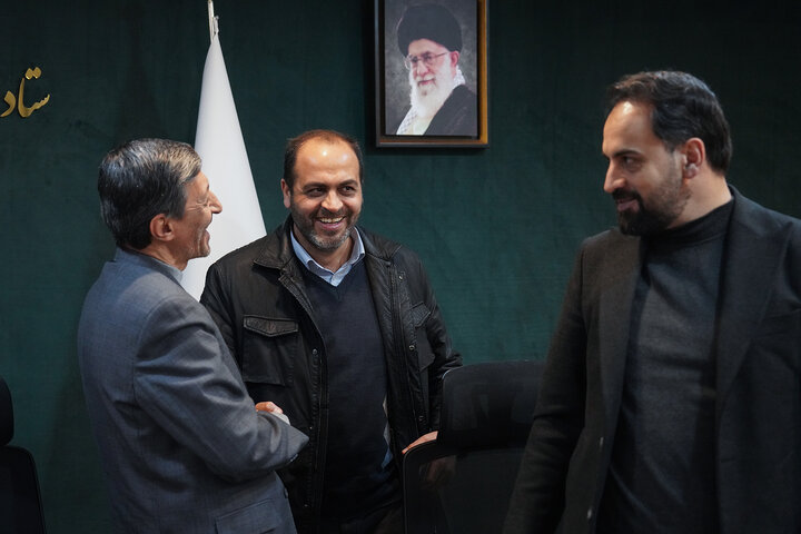 دیدار نمایندگان فراکسیون شاهد مجلس با رئیس ستاد اجرایی فرمان امام