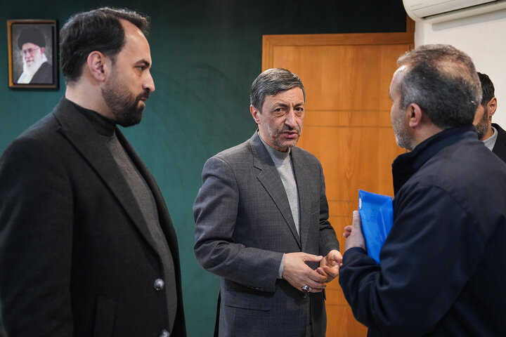 دیدار نمایندگان فراکسیون شاهد مجلس با رئیس ستاد اجرایی فرمان امام