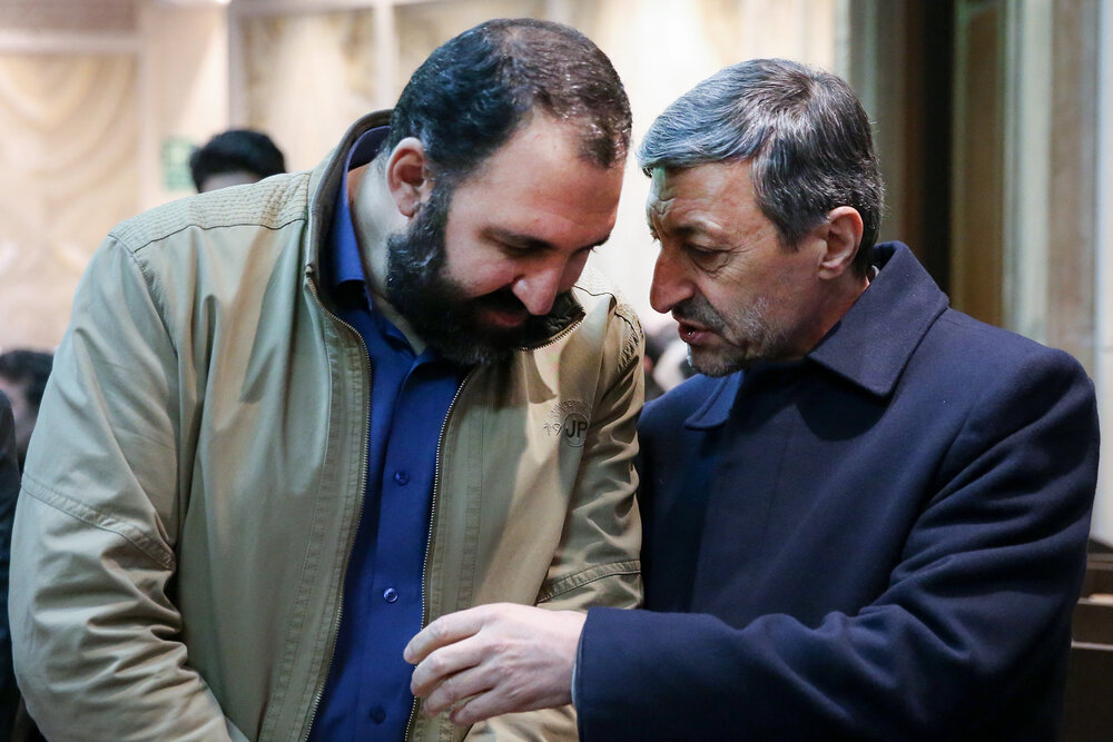 حضور رئیس ستاد اجرایی فرمان امام در مراسم ترحیم شهید فرج الله شوشتری