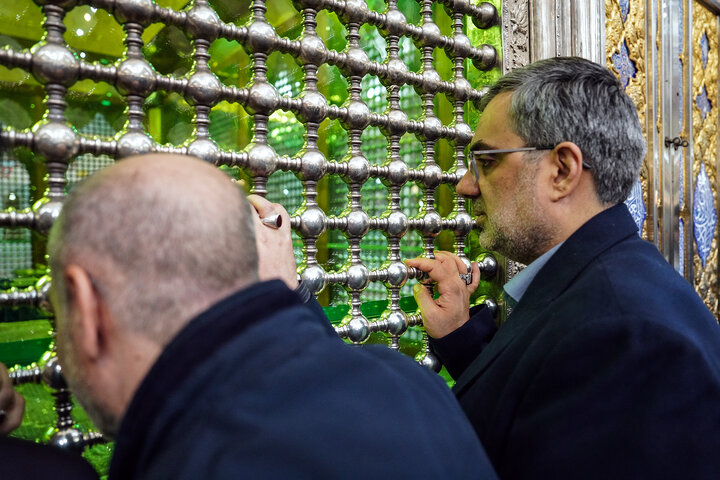 تجدید میثاق رئیس، مدیران و کارکنان ستاد اجرایی فرمان امام با آرمان‌های بنیانگذار کبیر انقلاب اسلامی