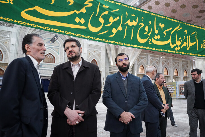 تجدید میثاق رئیس، مدیران و کارکنان ستاد اجرایی فرمان امام با آرمان‌های بنیانگذار کبیر انقلاب اسلامی