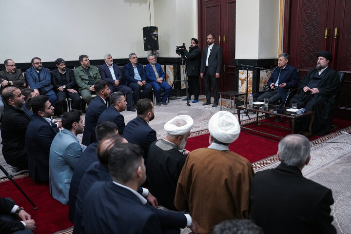 تجدید میثاق رئیس، مدیران و کارکنان ستاد اجرایی فرمان امام با آرمان‌های بنیانگذار کبیر انقلاب اسلامی