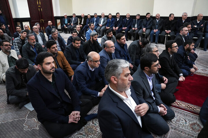 تجدید میثاق رئیس، مدیران و کارکنان ستاد اجرایی فرمان امام با آرمان‌های بنیانگذار کبیر انقلاب اسلامی