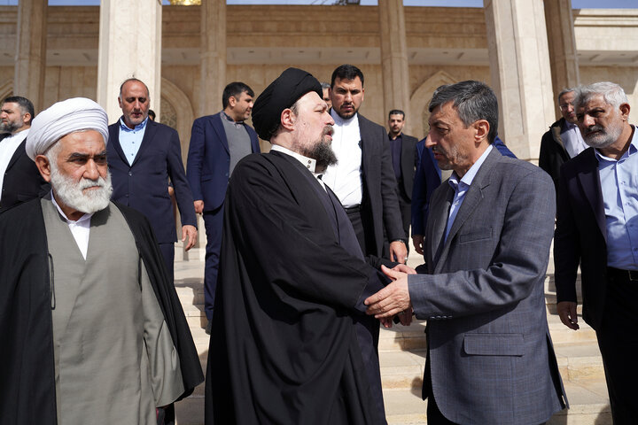 تجدید میثاق رئیس، مدیران و کارکنان ستاد اجرایی فرمان امام با آرمان‌های بنیانگذار کبیر انقلاب اسلامی