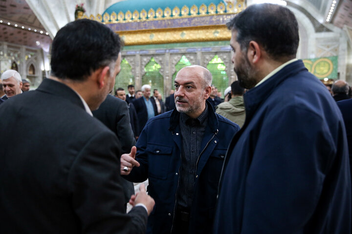 تجدید میثاق رئیس، مدیران و کارکنان ستاد اجرایی فرمان امام با آرمان‌های بنیانگذار کبیر انقلاب اسلامی