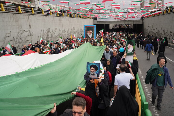 راهپیمایی چهل‌وهفتمین سالگرد پیروزی انقلاب اسلامی در تهران