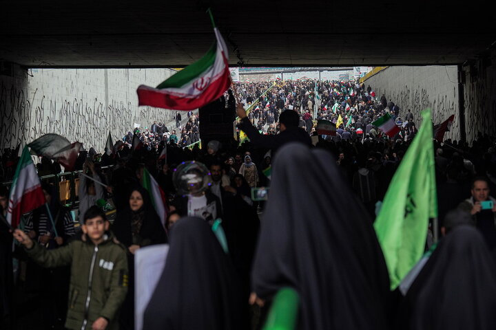 راهپیمایی چهل‌وهفتمین سالگرد پیروزی انقلاب اسلامی در تهران