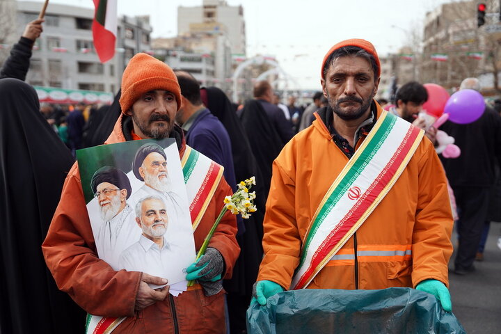 راهپیمایی چهل‌وهفتمین سالگرد پیروزی انقلاب اسلامی در تهران
