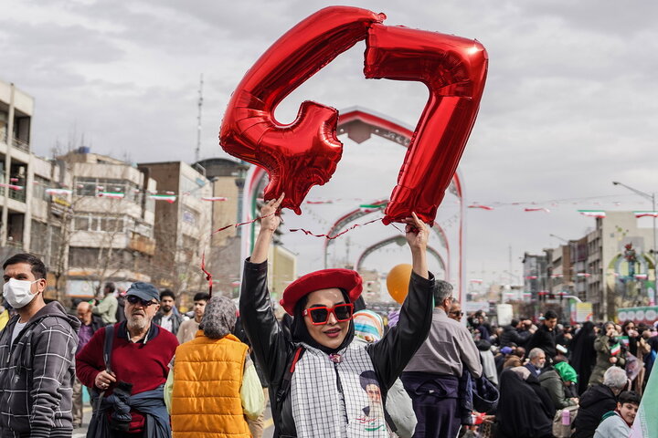 راهپیمایی چهل‌وهفتمین سالگرد پیروزی انقلاب اسلامی در تهران