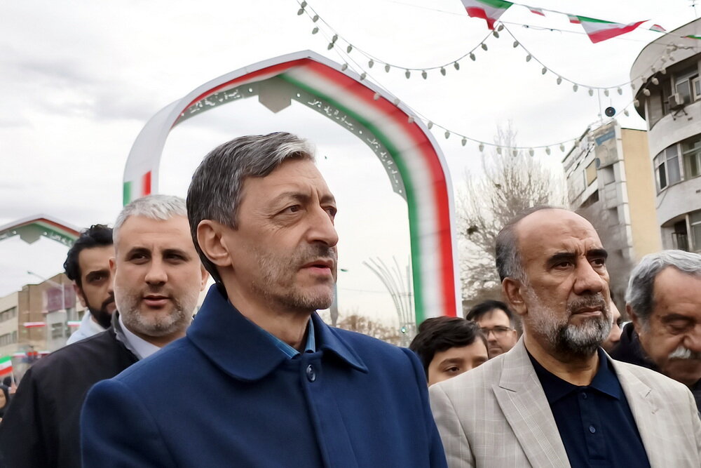 حضور فتاح در راهپیمایی چهل‌وهفتمین سالگرد پیروزی انقلاب اسلامی